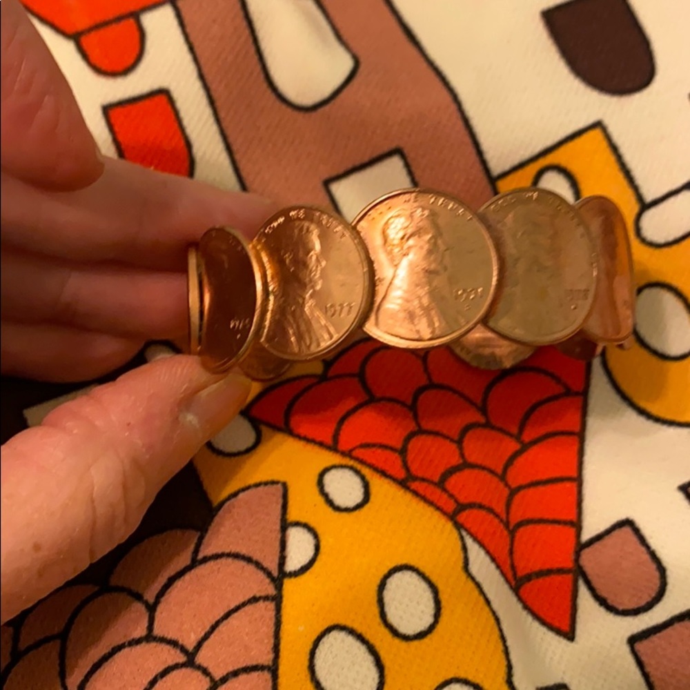 Vintage penny bracelet